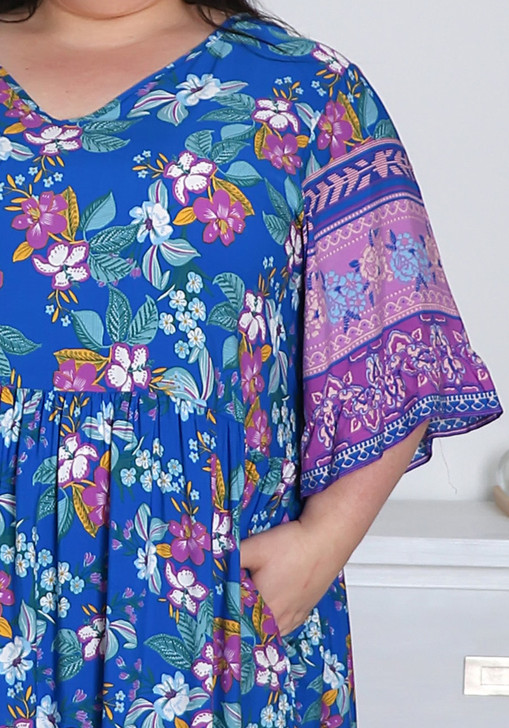 Plus Size Summer Boho Dress