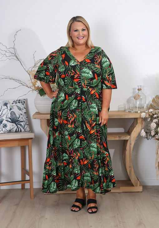 Plus Size Summer Maxi Dress