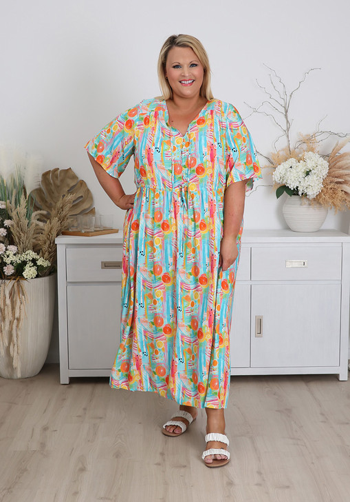 Plus Size Summer Maxi Dress