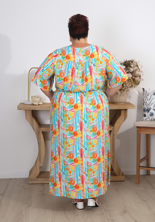 Plus Size Summer Maxi Dress