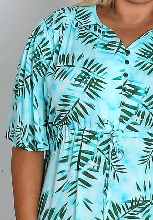 Plus Size Tie Waist Dress