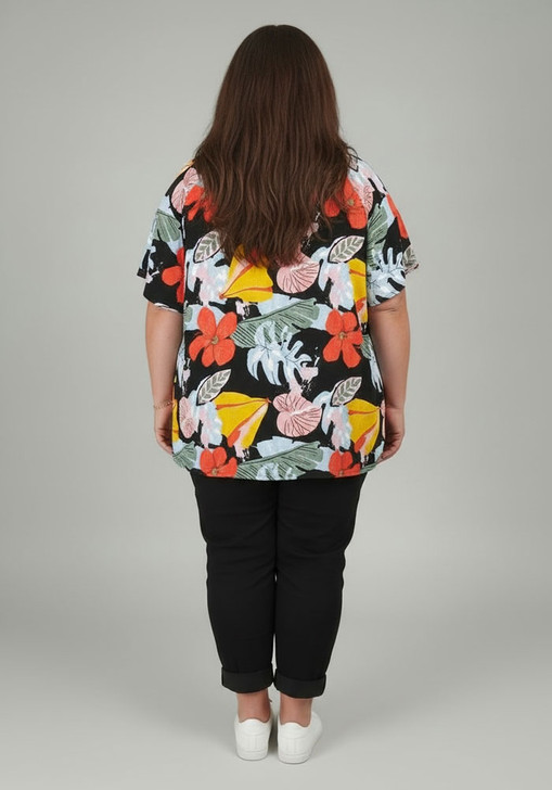 Plus Size Bold And Bright Top 