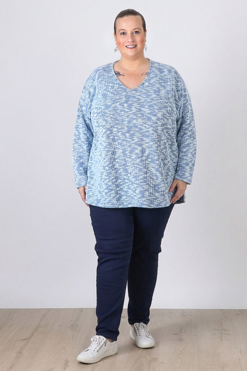 Plus Size Indigo Denim Jeans