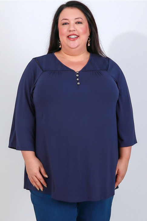 All Things Pretty Top In Blue