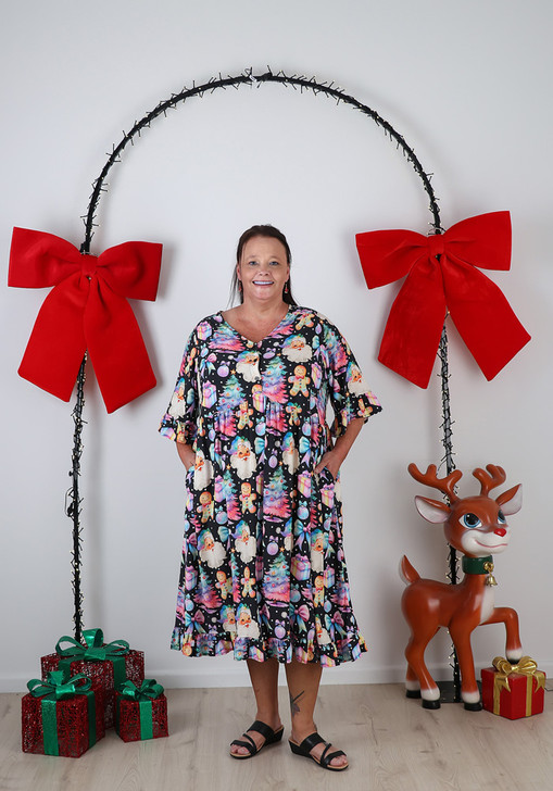 Plus Size Christmas Santa Dress