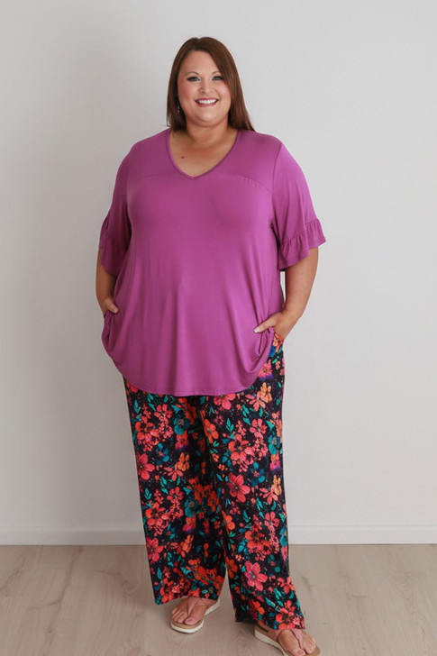 Floaty Pant In Floral