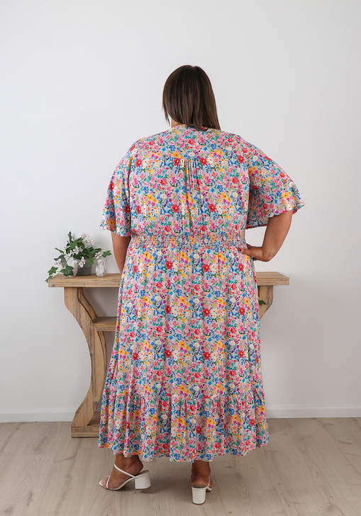 Plus Size Summer Dress In Pink  Curvaceous