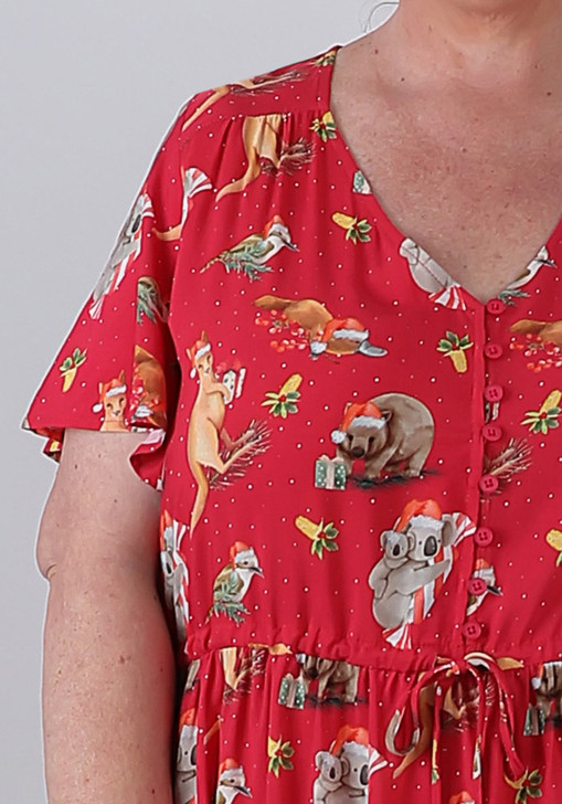 Plus Size Curvaceous Christmas Dress