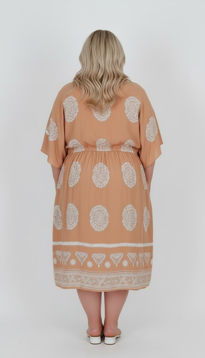 Plus Size Summer Earthy Dress