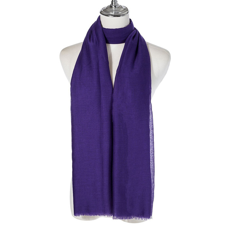 Dark Purple Scarf