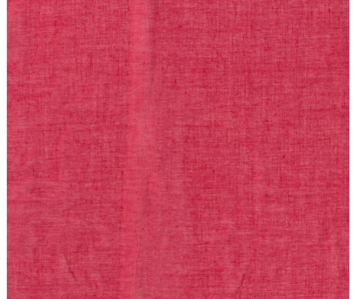 Red Cotton Blend Scarf