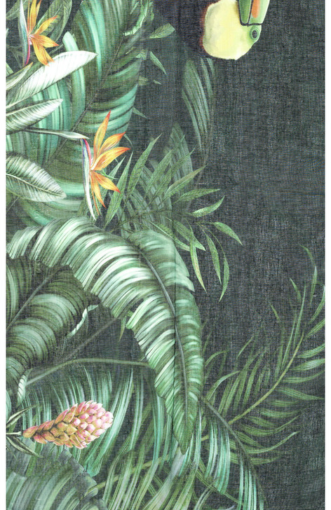 Green Birds of Paradise Lightweight Scarf