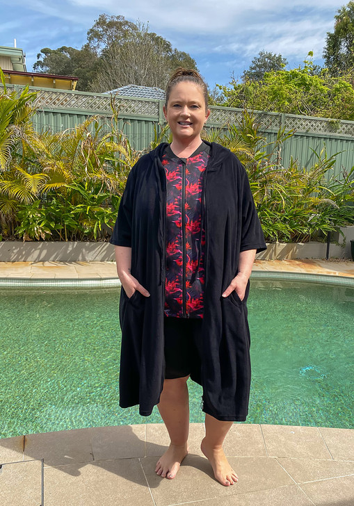 Plus Size Ladies Swim Robe