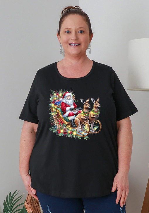 Plus Size Aussie Christmas Top
