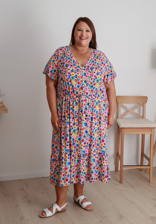 Feel Good Happy Floral Dress