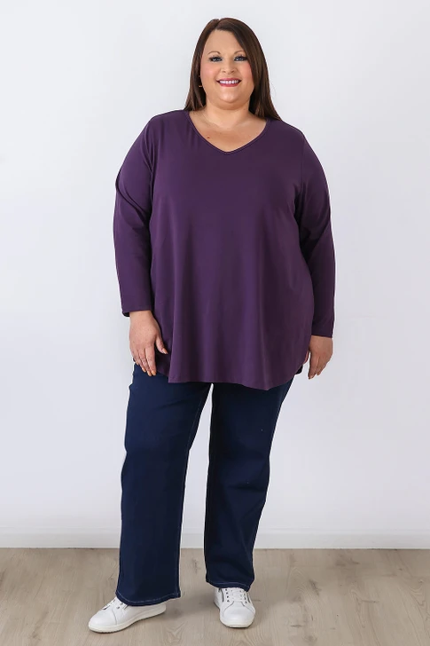 Plus Size Indigo Boot Leg Jeans