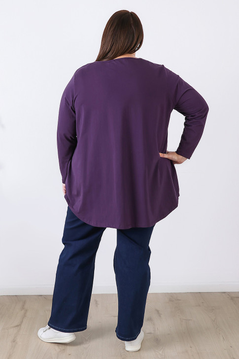 Plus Size Boot Leg Denim Jeans In Indigo - Curvaceous