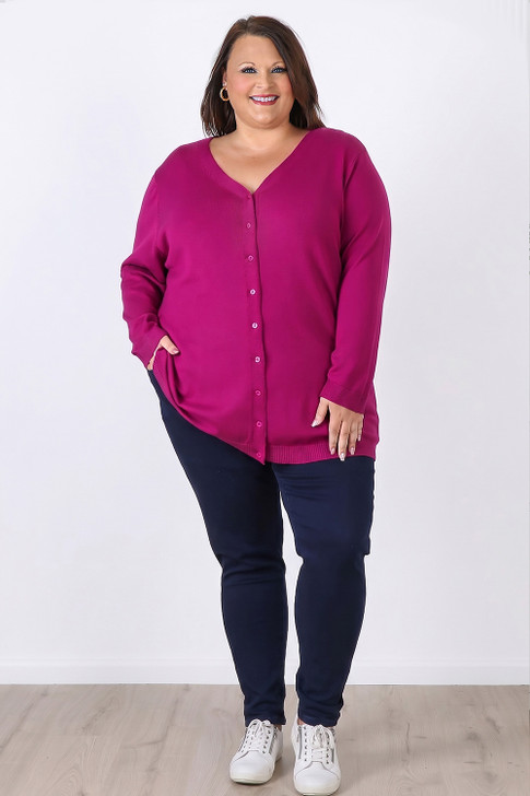 Berry Layer Lover Cardigan