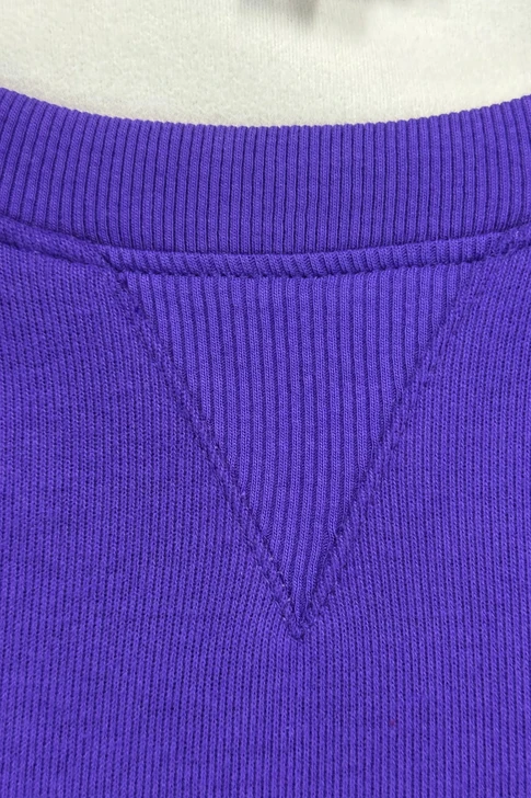 Purple Cotton Fleece  Jumper 