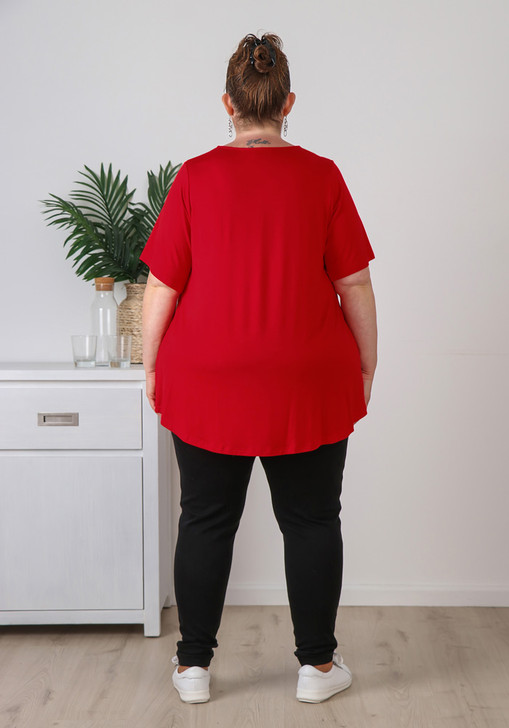 Plus Size Black Denim Jeggings With Pockets