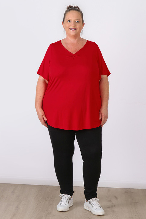 Plus Size Black Jeggings With Pockets 