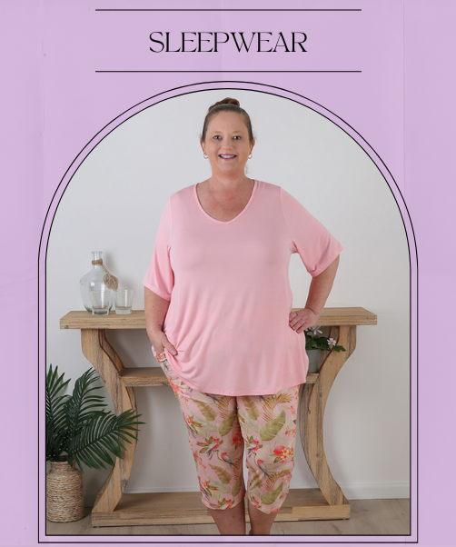 plus size sleepwear