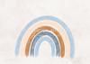 Boho Blue Rainbow
