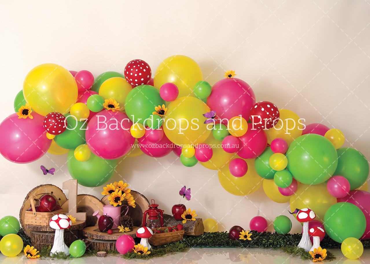 Toadstool Garden Balloons