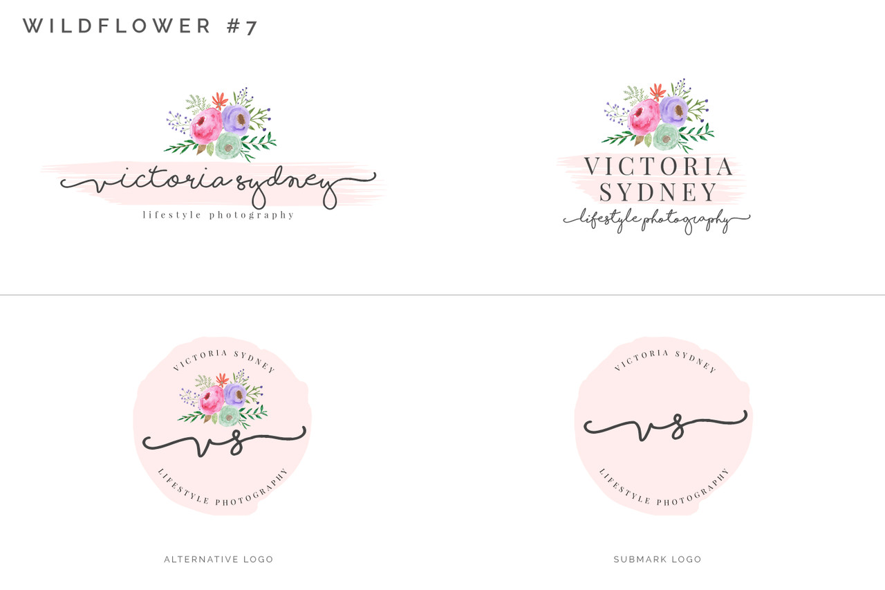 Logo Branding Sets for Photographers