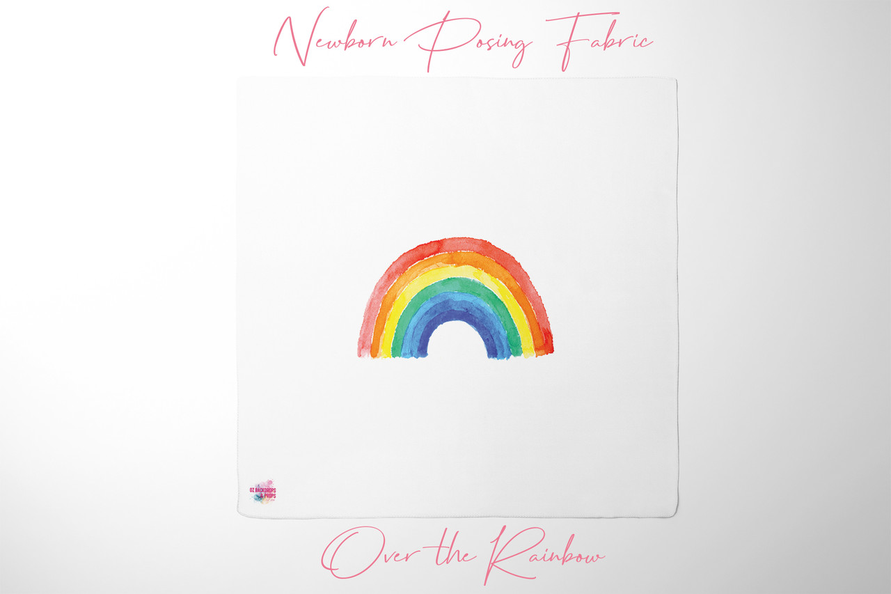 Over the Rainbow - Newborn Posing Fabric