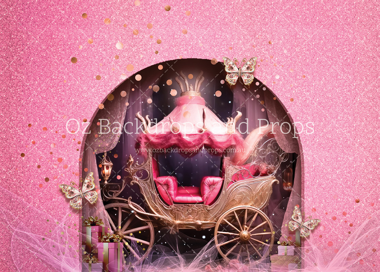 Pink Carriage Arch