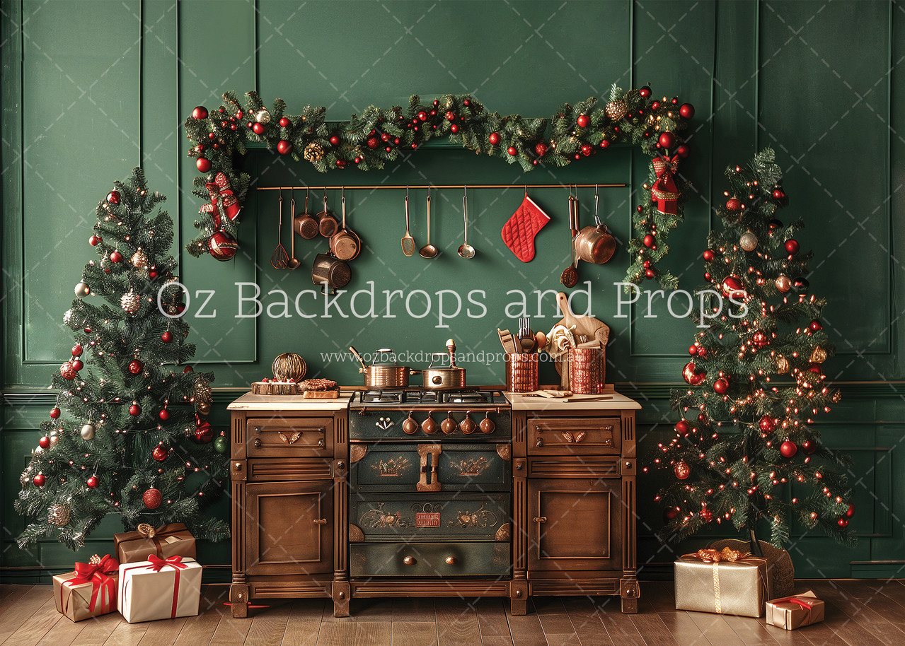 Home Style Christmas Kitchen