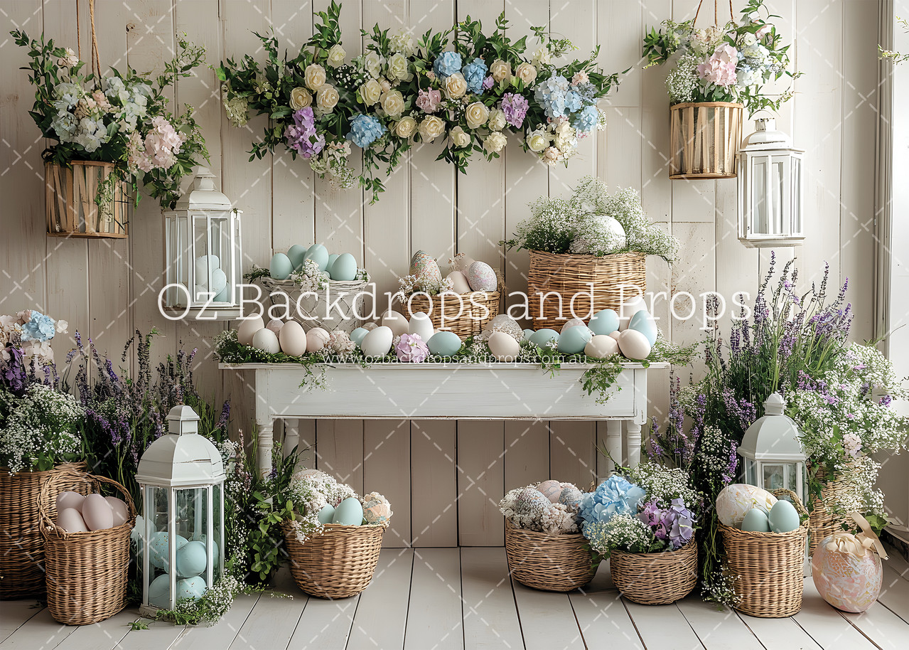 Rustic Easter Table