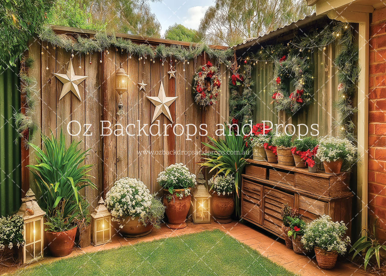 Starry Backyard Corner