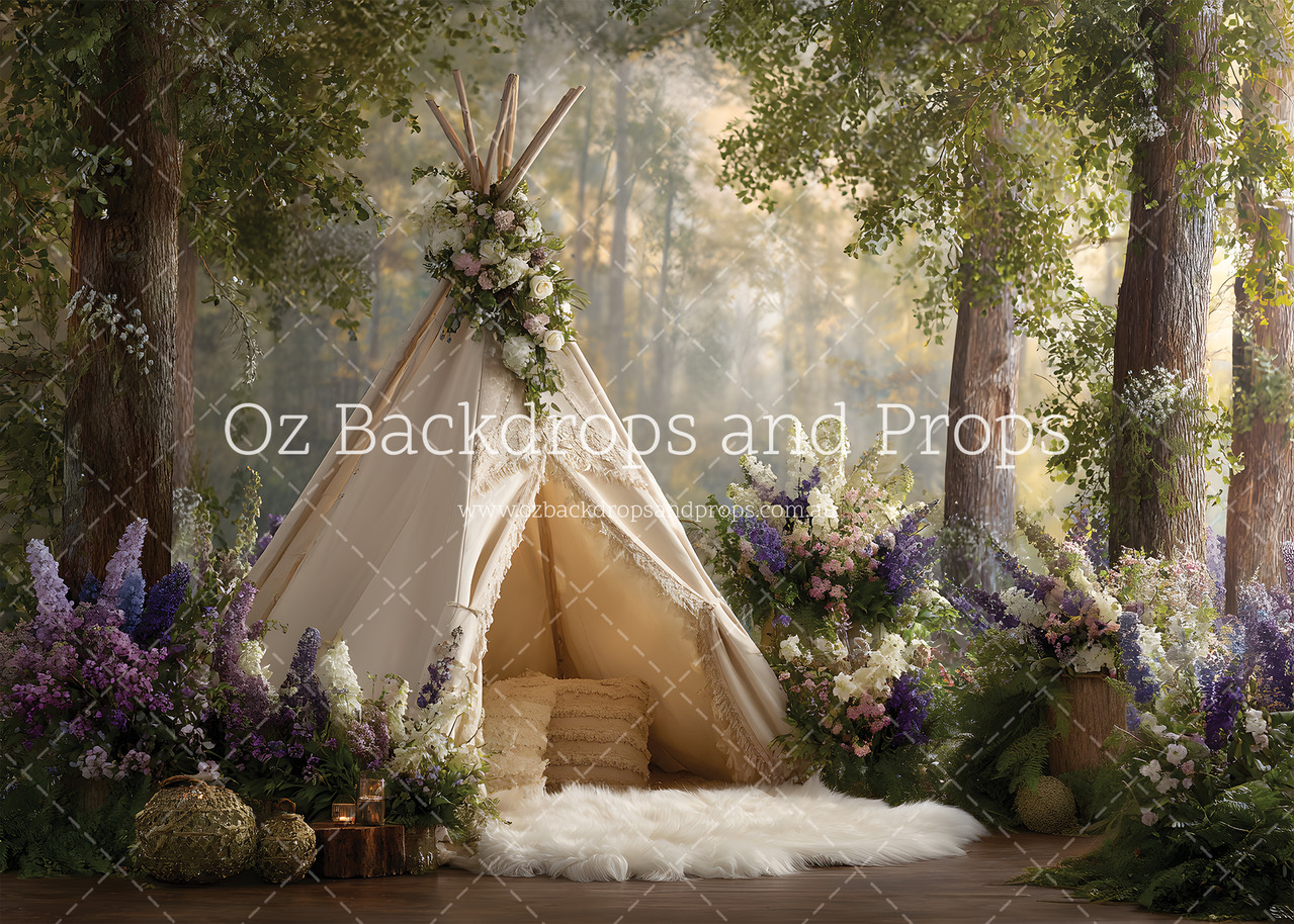 Secret Boho Teepee