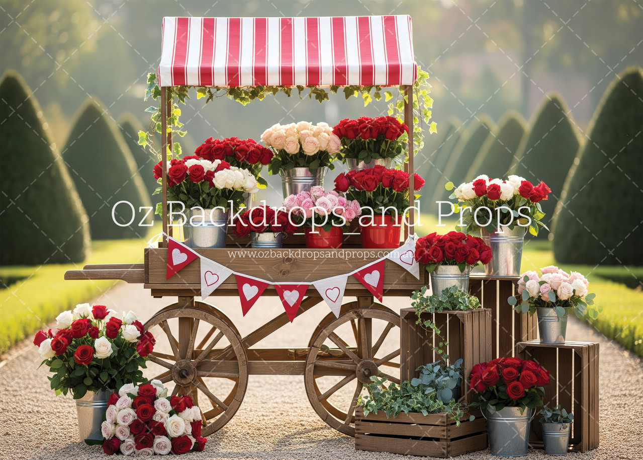 Red Rose Wagon