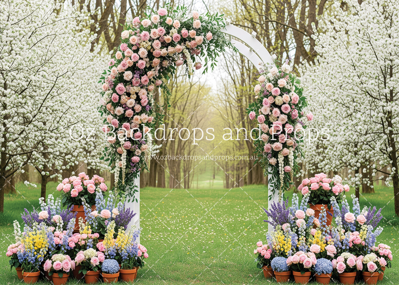 Pretty Potted Arbour