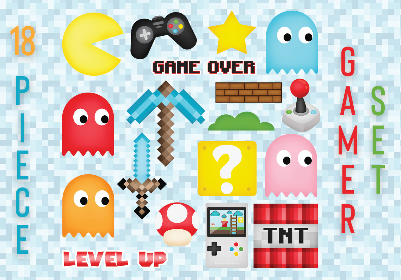 Gamer Cutout Set - 5mm Corflute