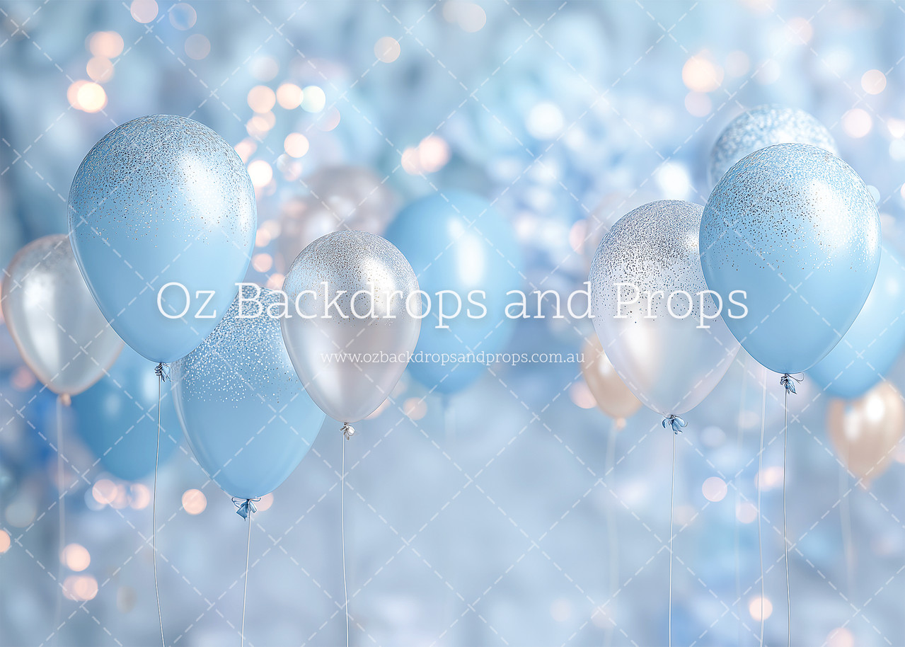 Baby Blue Balloons