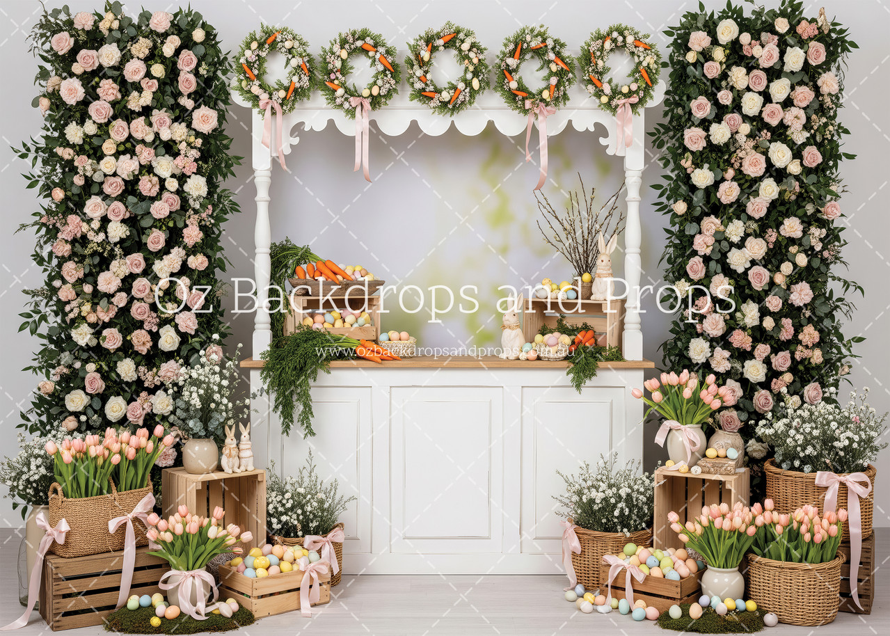 Little Easter Wreath Booth