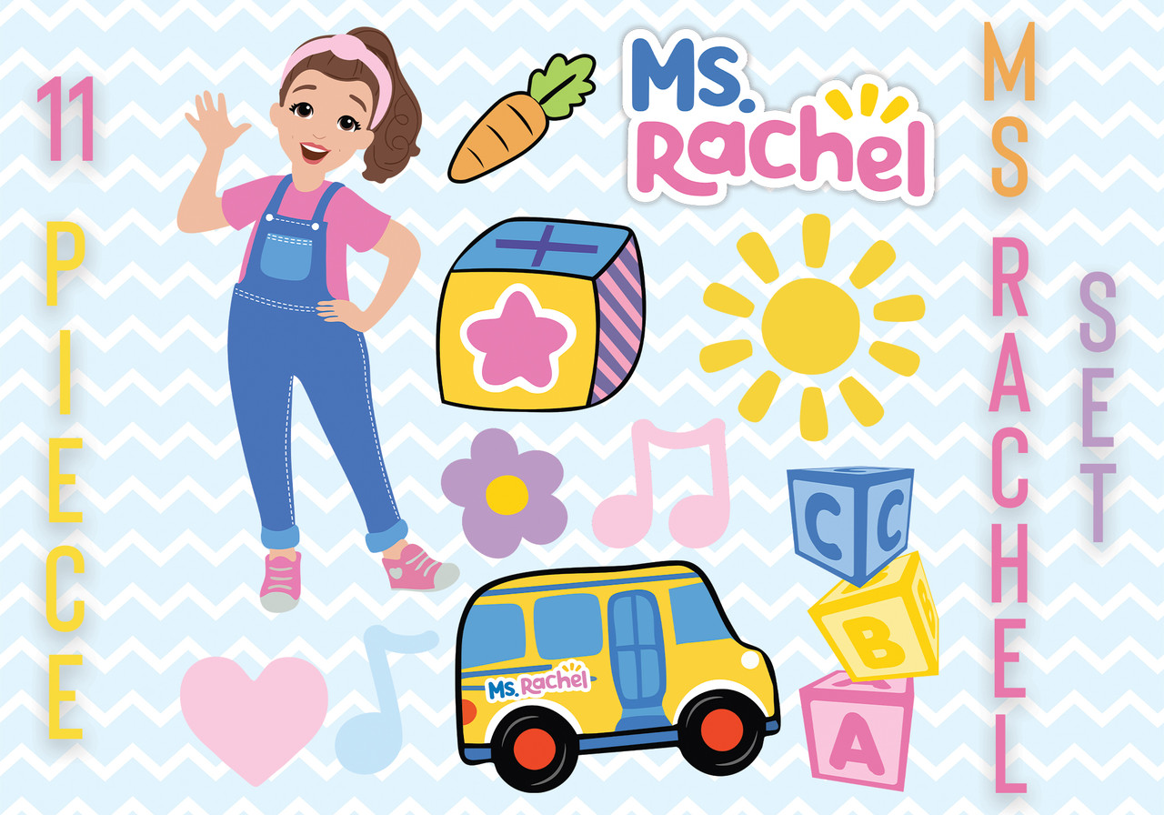 Ms Rachel Cutout Set - 5mm Corflute