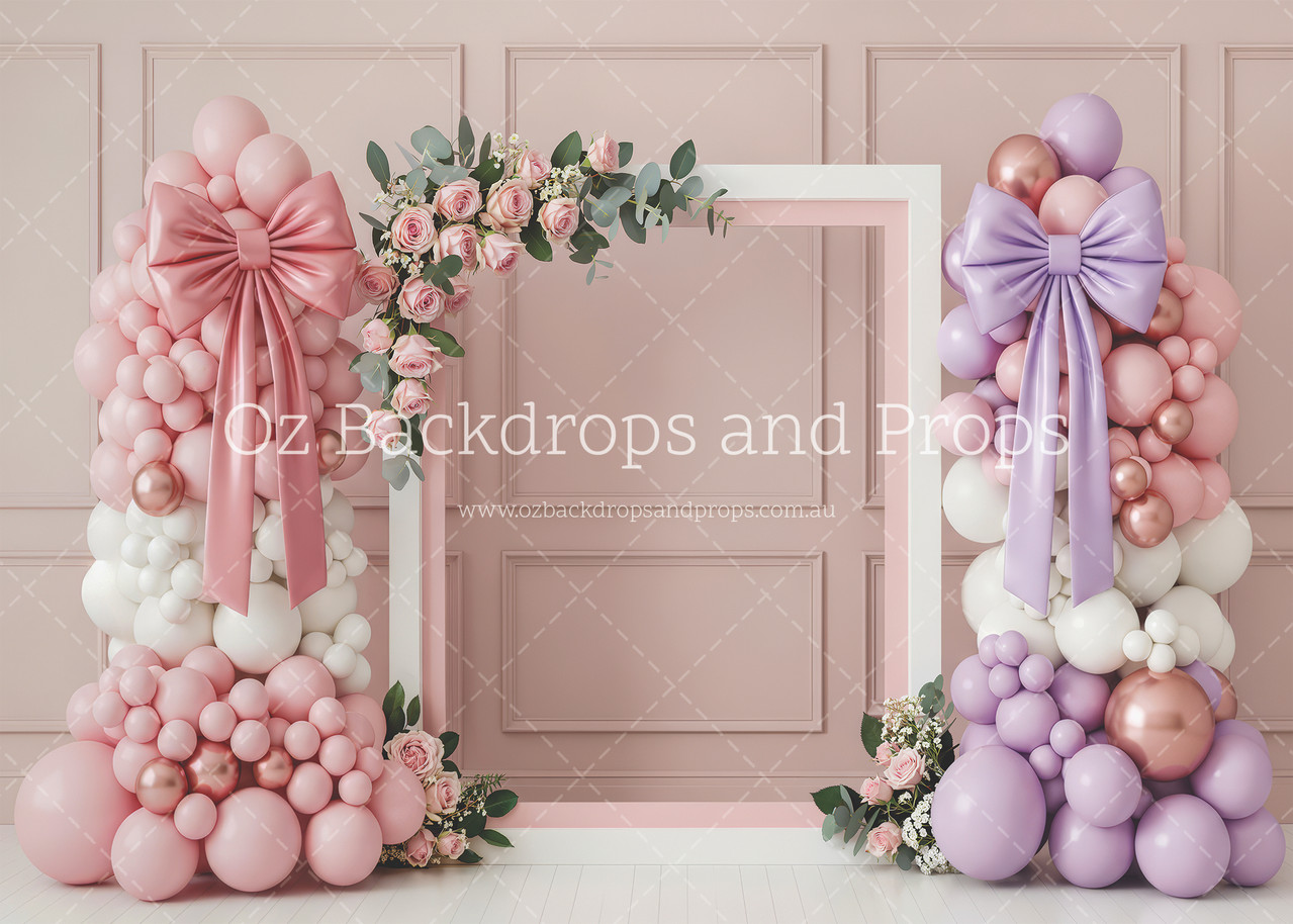 Big Bow Balloon Arbour