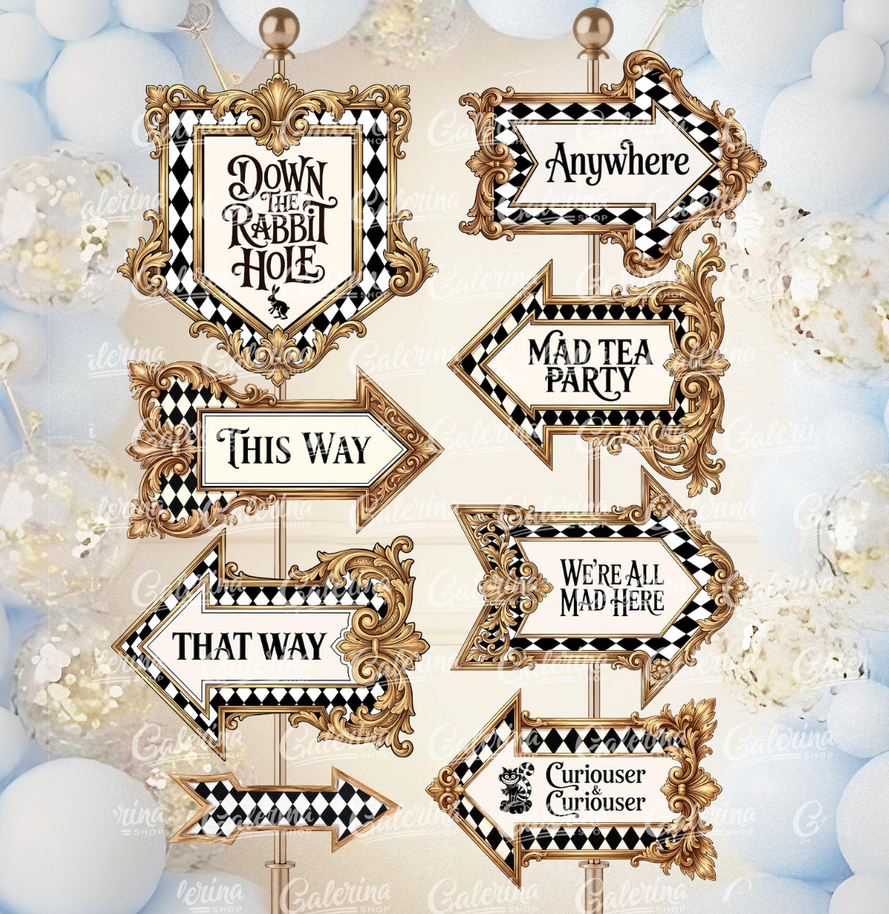 Custom Direction Signs