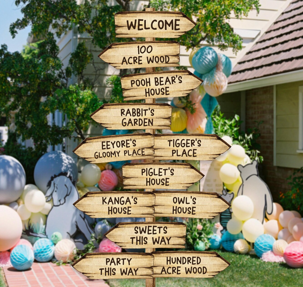 Custom Direction Signs