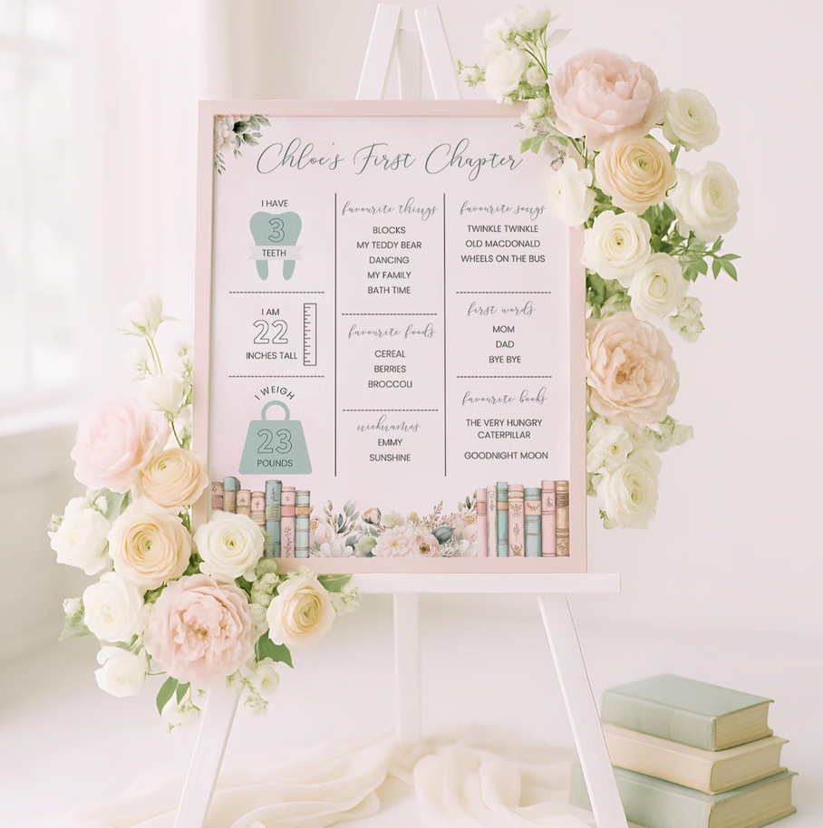 Custom Birthday Story Boards