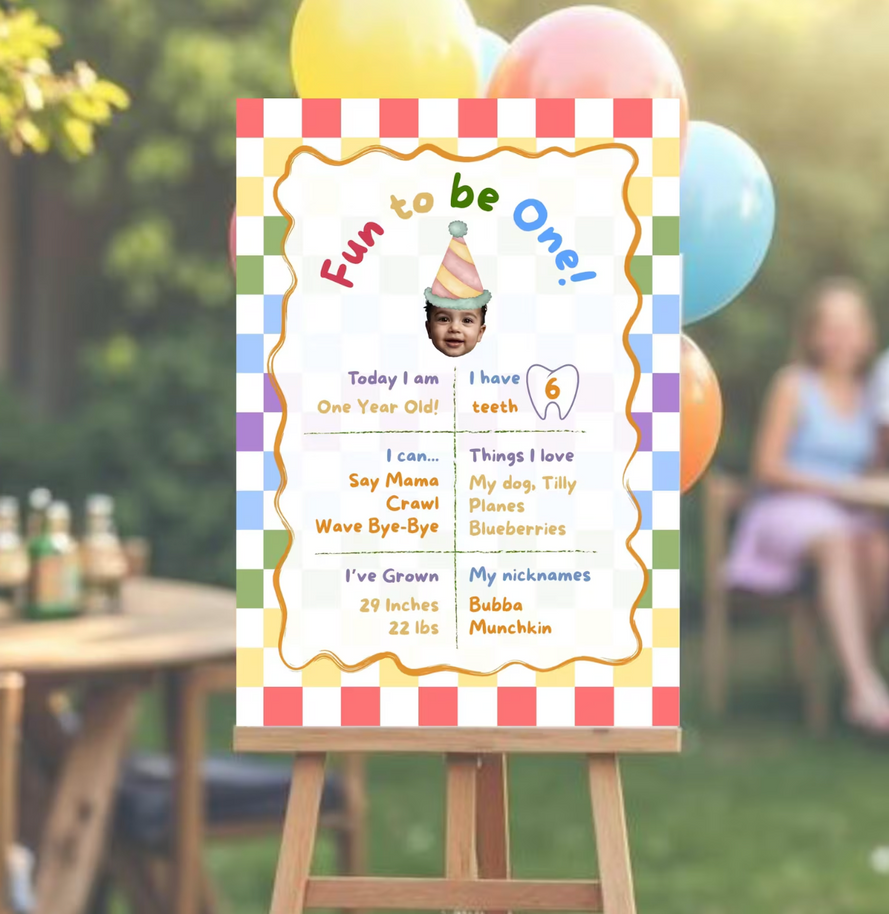 Custom Birthday Story Boards