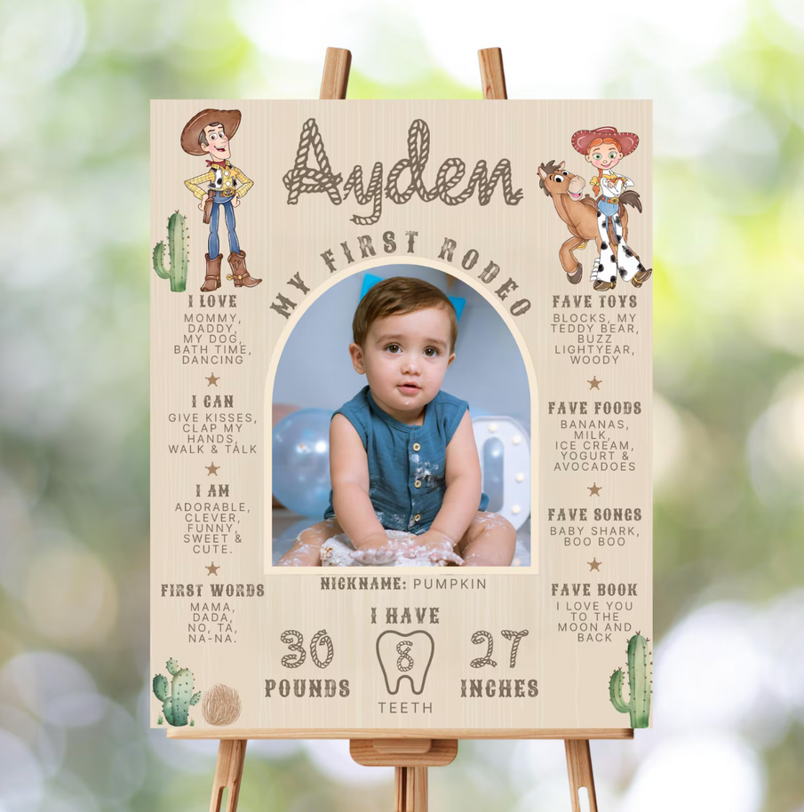 Custom Birthday Story Boards