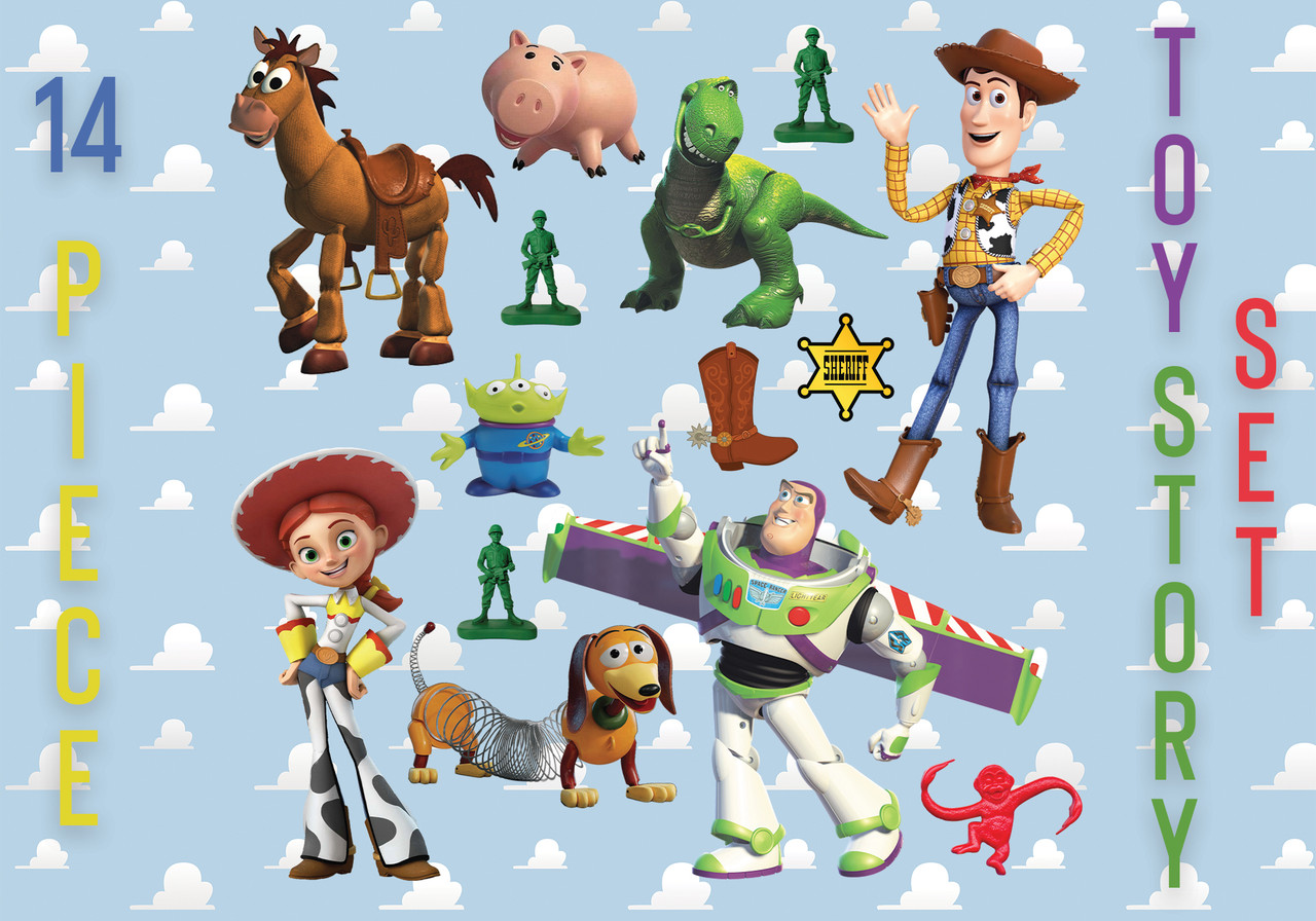 Toy Story Cutout Set - 5mm Corflute