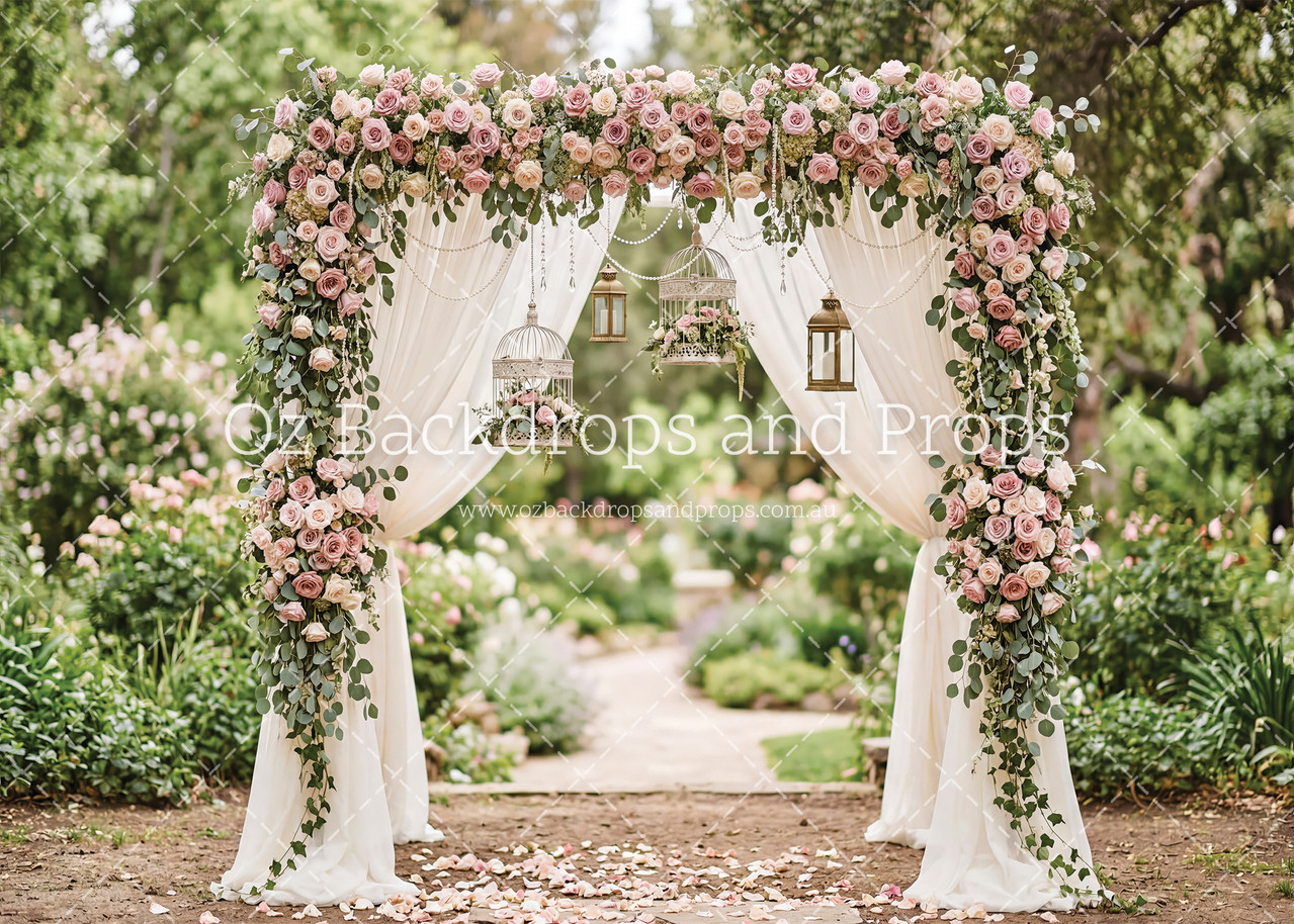 Birdcage Floral Arbour