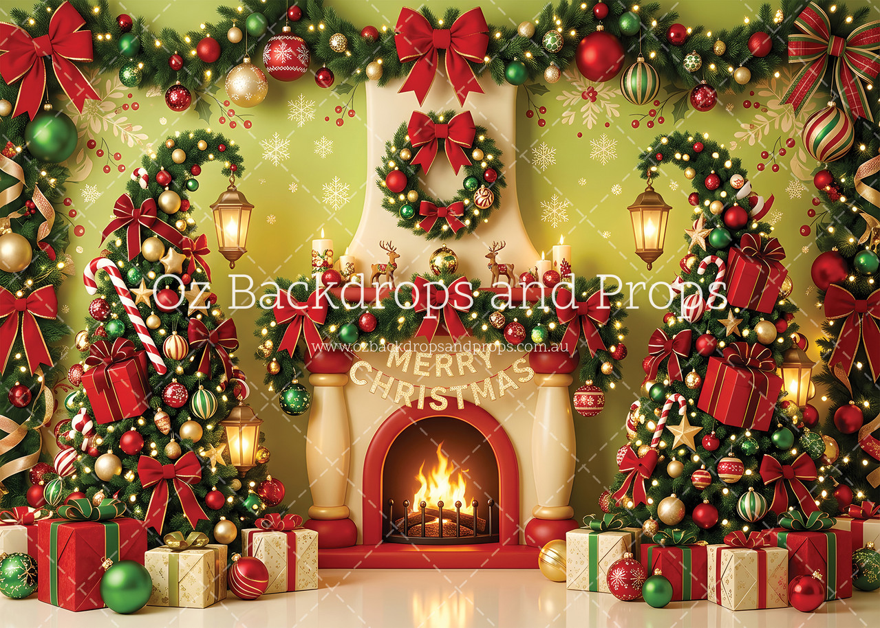 Whoville Fireplace